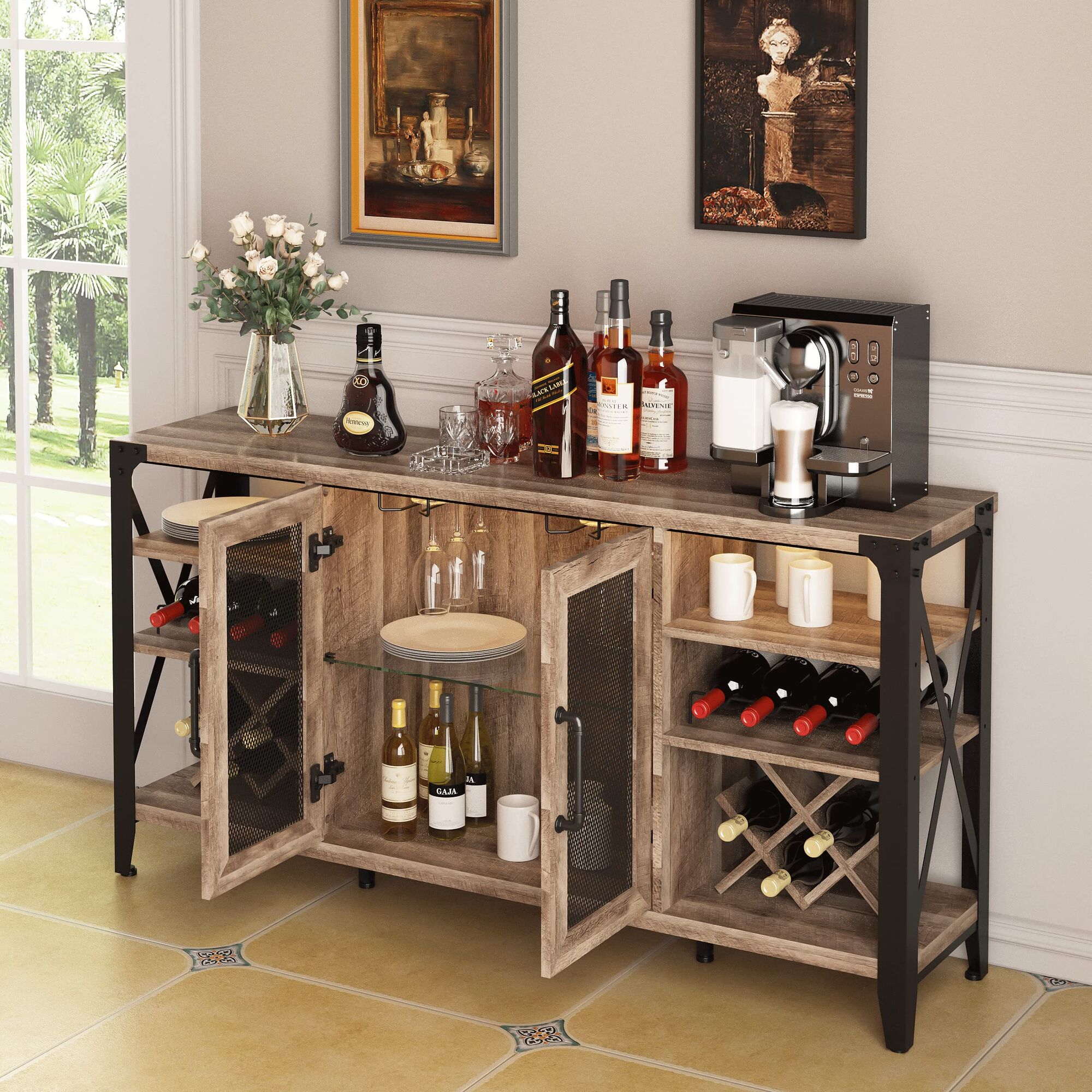 Wine Bar Cabinet