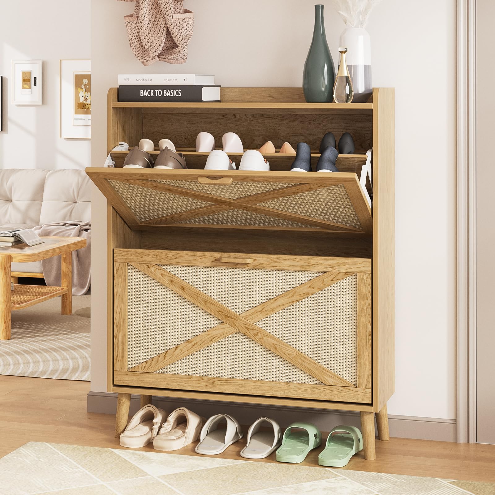 Freestanding Shoe Organizer